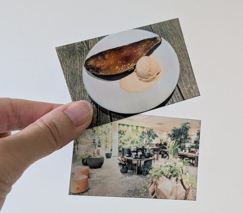 Canon iNSPiC（インスピック）というスマホ専用ミニフォトプリンターでプリントした実際の写真